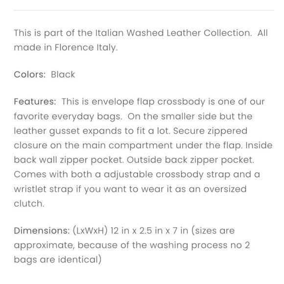 Bolsa Nova Aria Envelope Crossbody in Black Leather Studs Free People Campomaggi - Picture 2 of 10